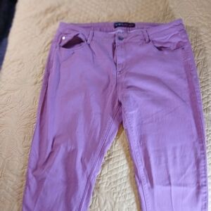 Vix Women's Skinny Jeans in Lavender